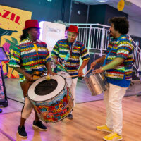 Troupe de percussions mexicaines